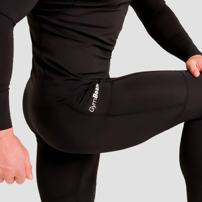 Legginsy kompresyjne High Black - GymBeam L