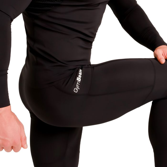 Legginsy kompresyjne High Black - GymBeam L