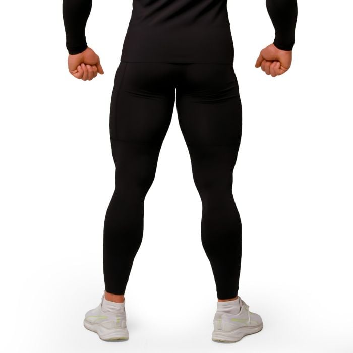 Legginsy Kompresyjne Mid Black - GymBeam L