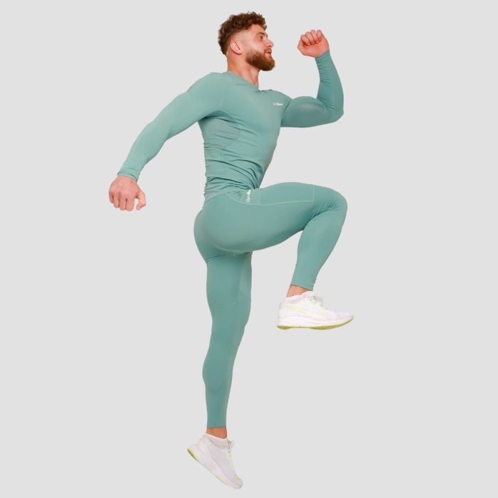 Legginsy kompresyjne High Blue - GymBeam L