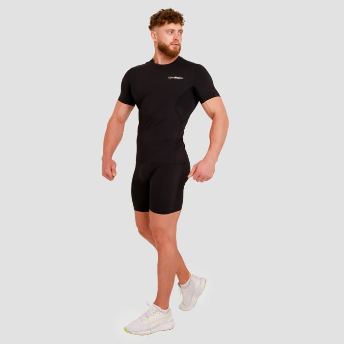 Kompresyjne Szorty High Black - GymBeam XL