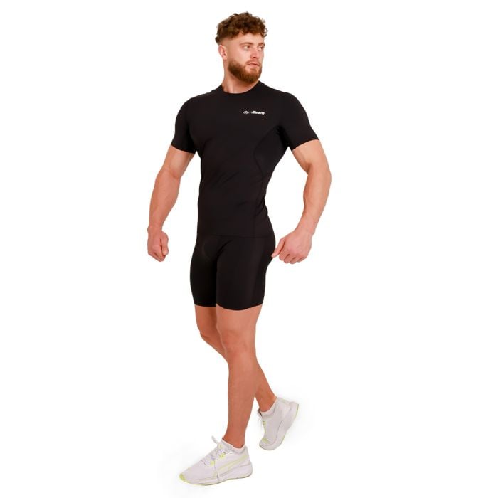 Kompresyjne Szorty High Black - GymBeam XL