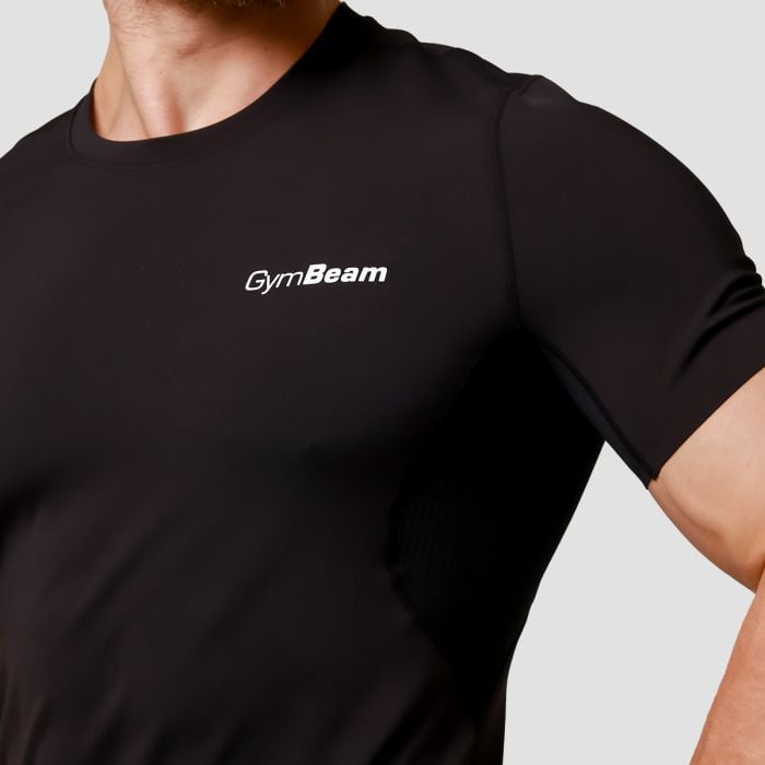 Kompresyjny T-Shirt Mid Black - GymBeam M