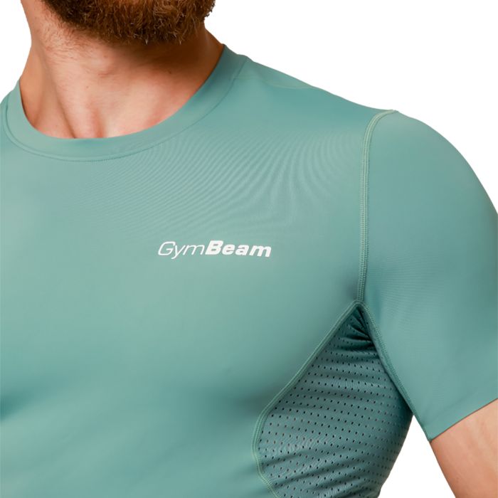 Kompresyjny T-Shirt Mid Blue - GymBeam L