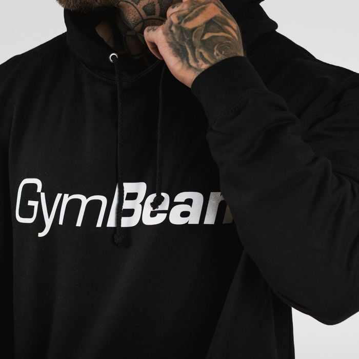 Bluza z kapturem PRO Hoodie Black - GymBeam L