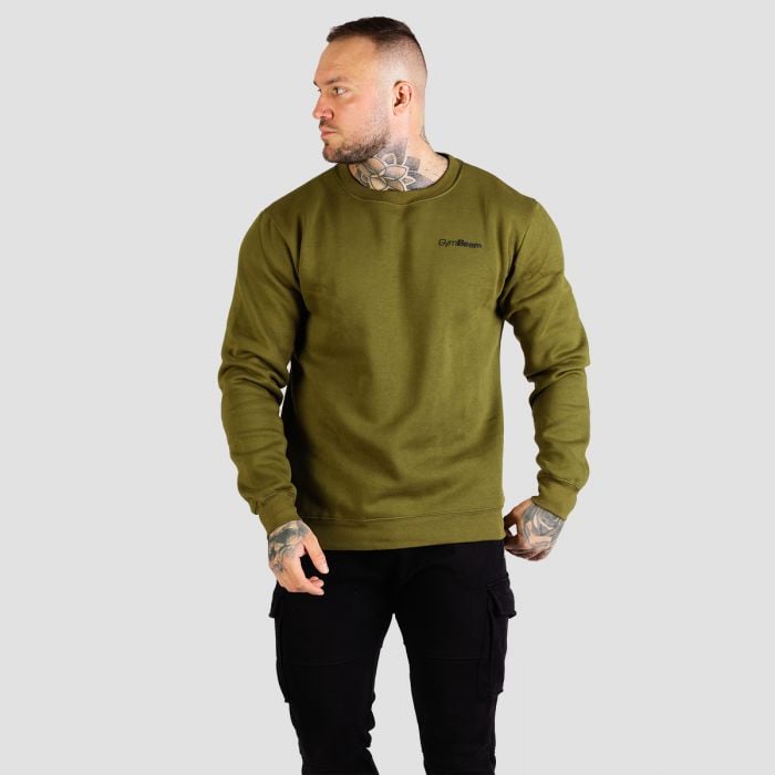 Męska bluza Basic Military Green - Gymbeam L