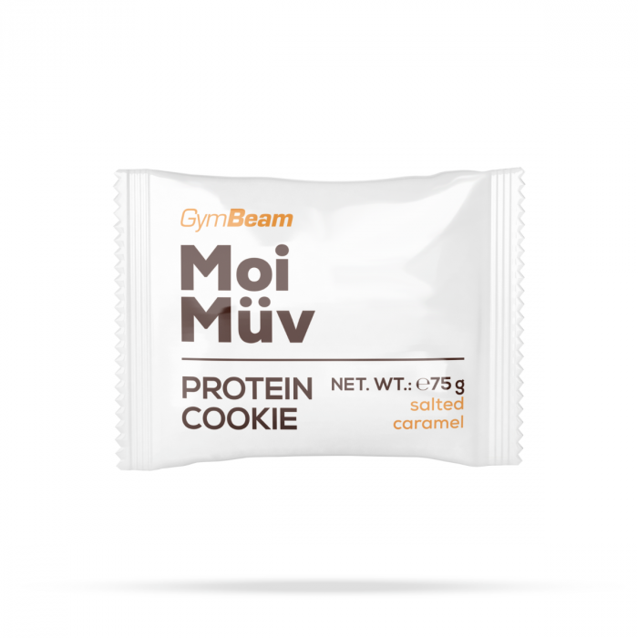MoiMüv Protein Cookie - GymBeam caramello salato - 75 g