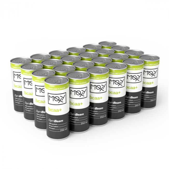 MOXY bcaa+ Energy Drink 250 ml - GymBeam 250 ml - limonka cytryna