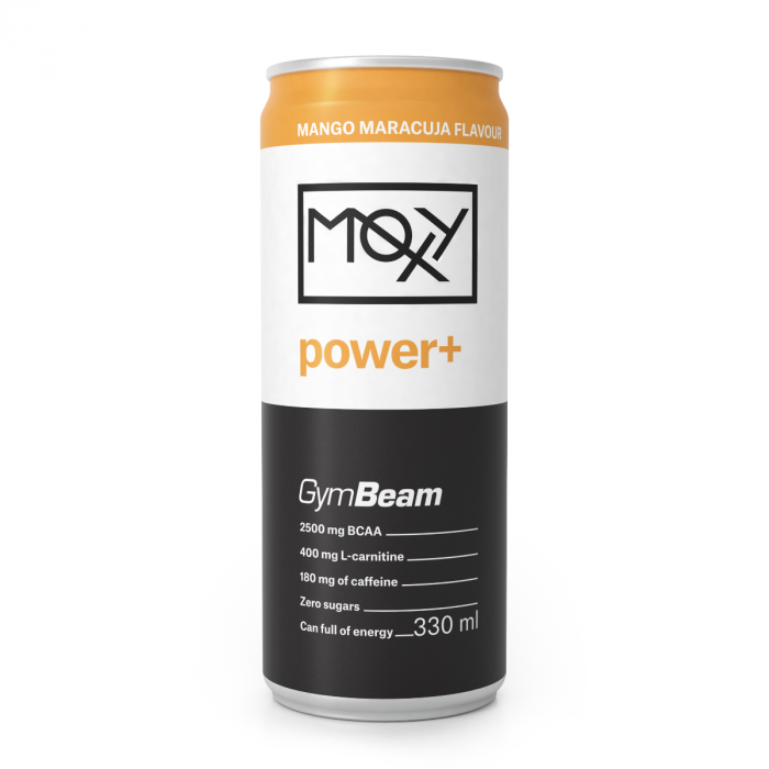 MOXY Power+ Energy Drink 330 ml - GymBeam dzikie jagody - 330 ml
