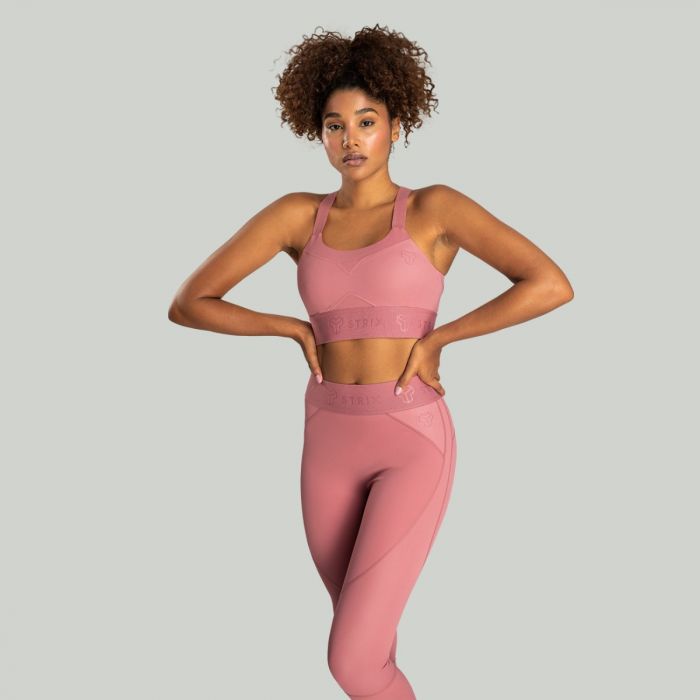 Biustonosz sportowy Nebula Indian Red - STRIX M