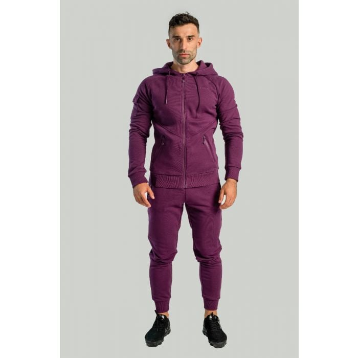 Bluza z kapturem na zamek Nova Plum - STRIX XL