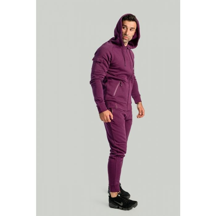 Bluza z kapturem na zamek Nova Plum - STRIX XL