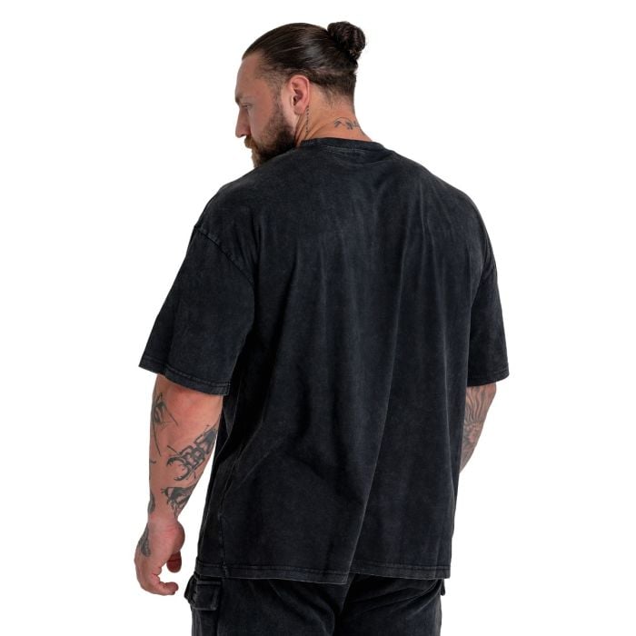 T-Shirt Oversized Washed Black - STRIX XL