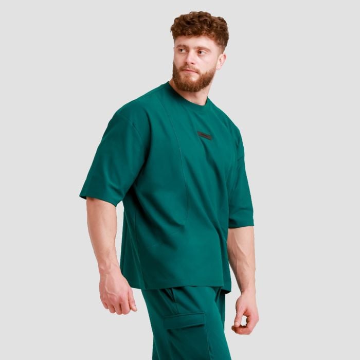 T-Shirt Oversized Unstoppable Green - GymBeam L