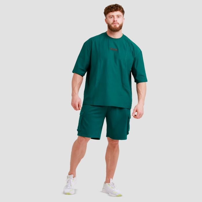 T-Shirt Oversized Unstoppable Green - GymBeam L