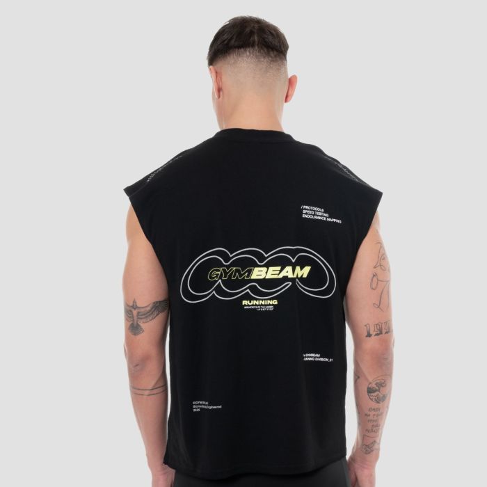 Pace Tanktop Black - GymBeam XXL