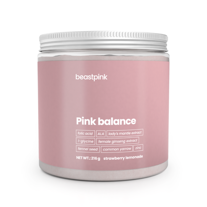 Pink Balance - BeastPink 216 g - Lemoniada truskawkowa