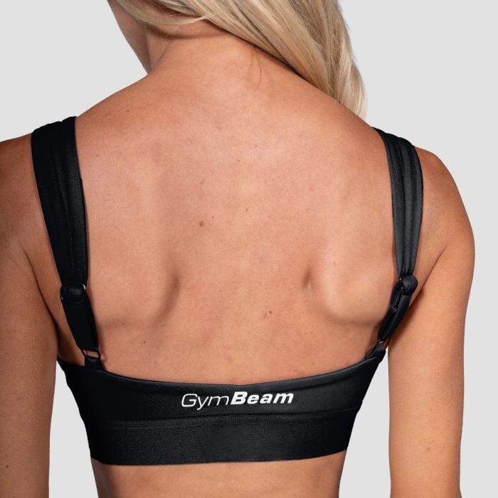 Biustonosz sportowy Prime Black - GymBeam L