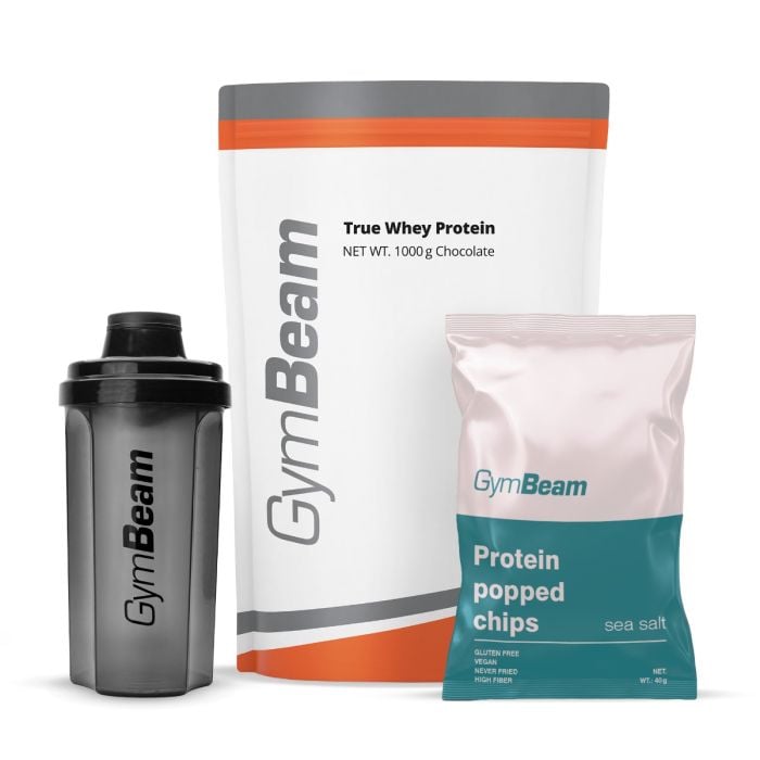 Białko serwatkowe True Whey - GymBeam 1000 g - biała czekolada - 00