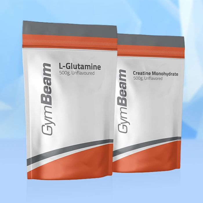 L-glutamina - GymBeam 500 g - bez smaku - 01