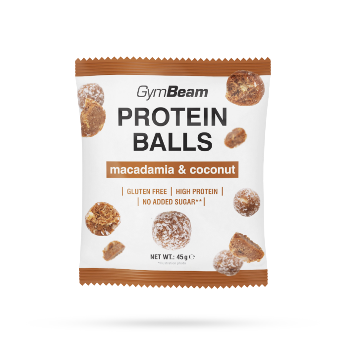 Kulki proteinowe - GymBeam 45 g - brownie czekoladowe