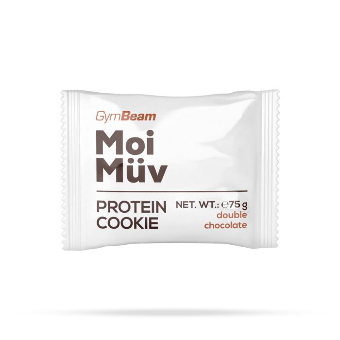 MoiMüv Protein Cookie - GymBeam doppio cioccolato - 75 g