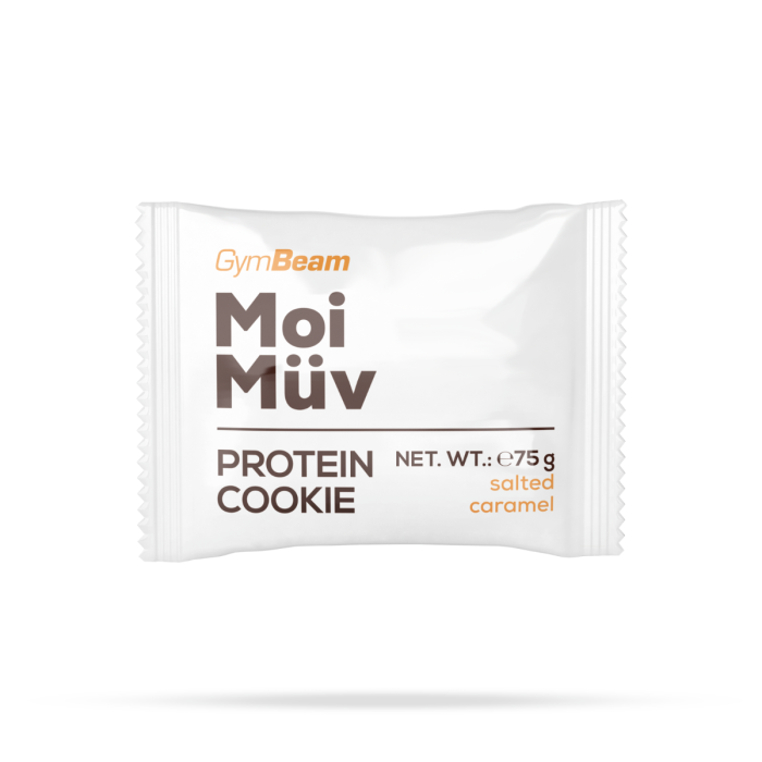 MoiMüv Protein Cookie - GymBeam caramello salato - 75 g