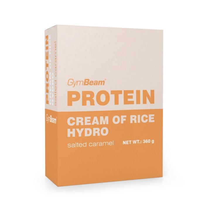 Protein cream of rice - hydro - GymBeam 360 g - salted caramel