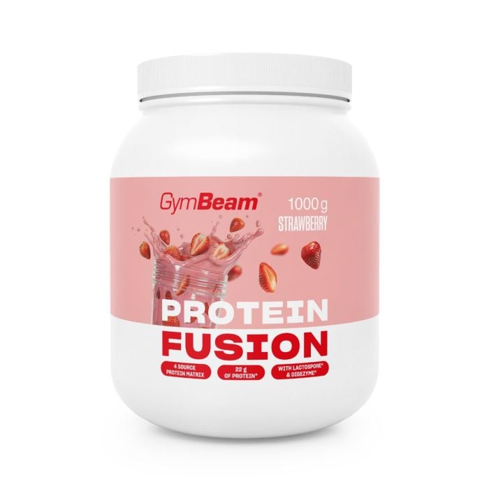 Protein Fusion - GymBeam 1000 g - truskawka