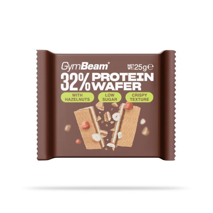 Wafel proteinowy 32% - GymBeam 25 g - 00