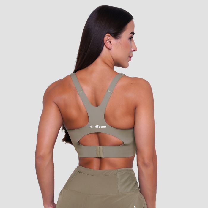 Biustonosz sportowy do biegania Pulse Vetiver - GymBeam L