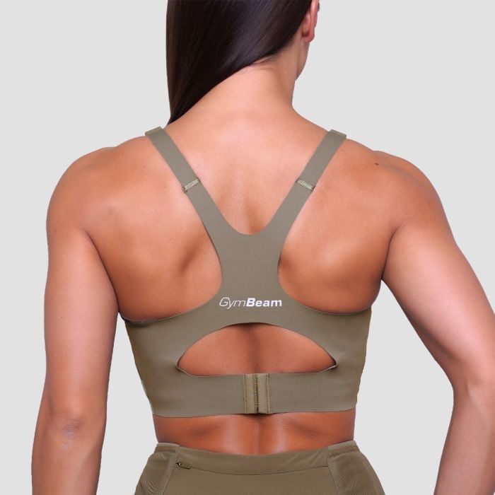 Biustonosz sportowy do biegania Pulse Vetiver - GymBeam L