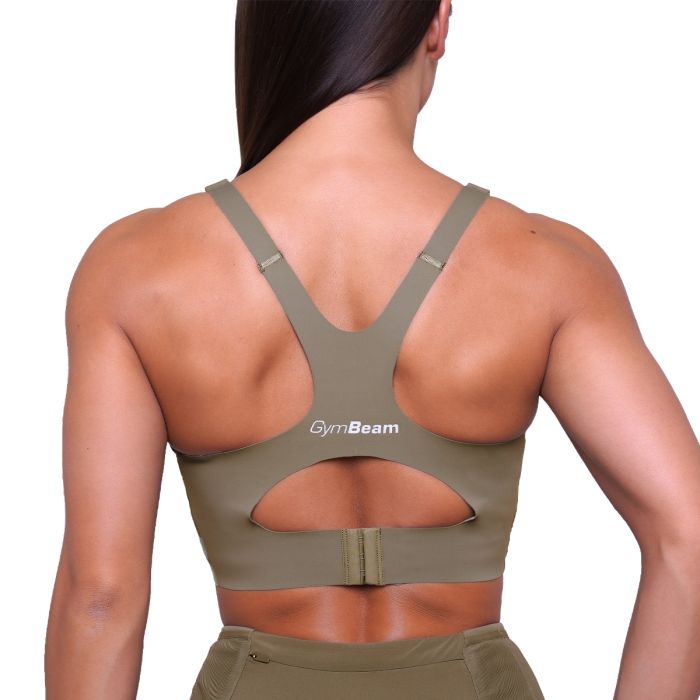 Biustonosz sportowy do biegania Pulse Vetiver - GymBeam L