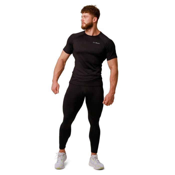 Koszulka do biegania Pulse Black - GymBeam M