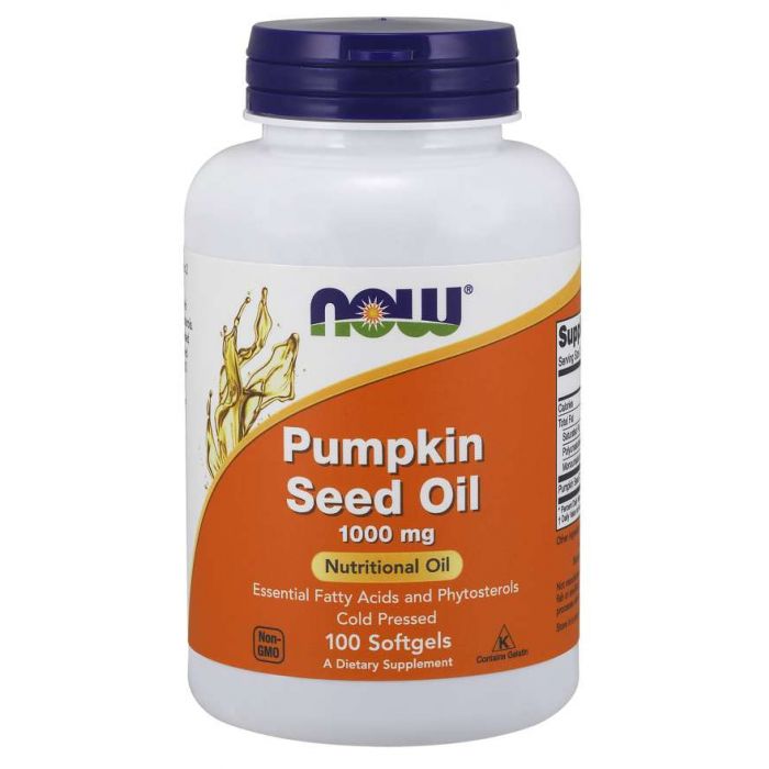 Pumpkin Seed Oil 1000 mg - NOW Foods