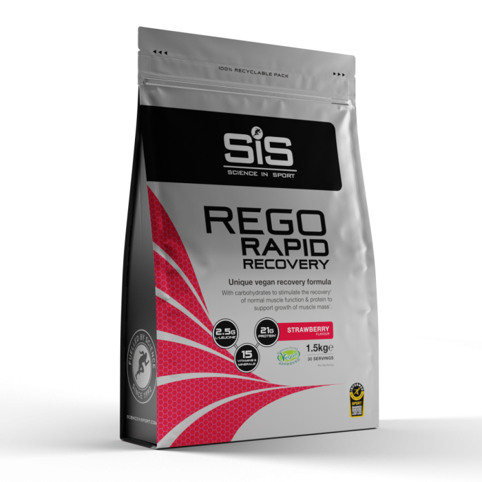 Białko w proszku REGO Rapid Recovery - Science in Sport 1500 g - truskawka