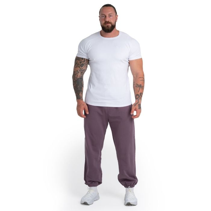 T-Shirt Ribbed White - STRIX L