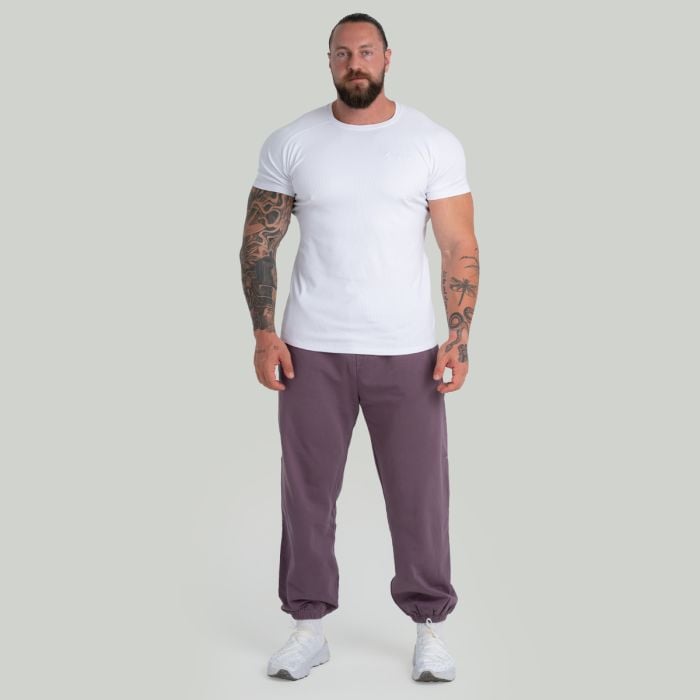 T-Shirt Ribbed White - STRIX L