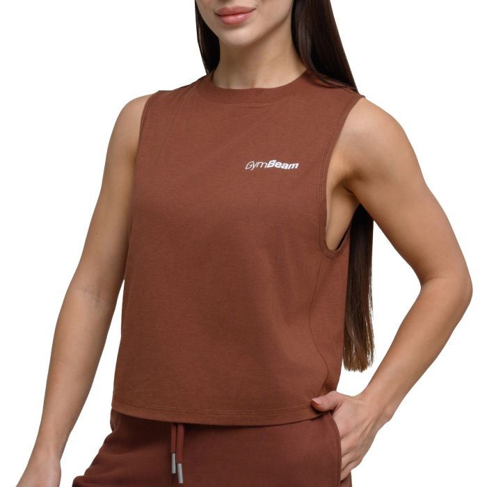 Damski Tank Top Agile Root - GymBeam S