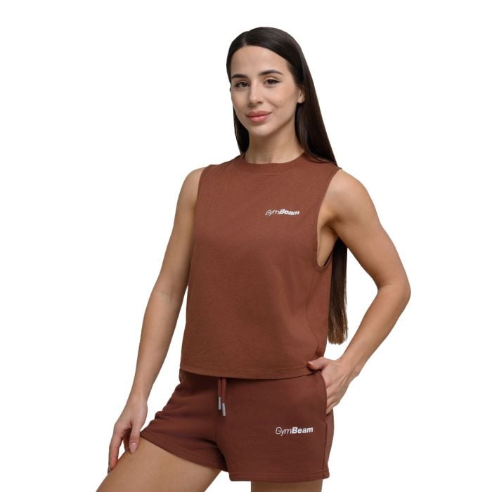 Damski Tank Top Agile Root - GymBeam S