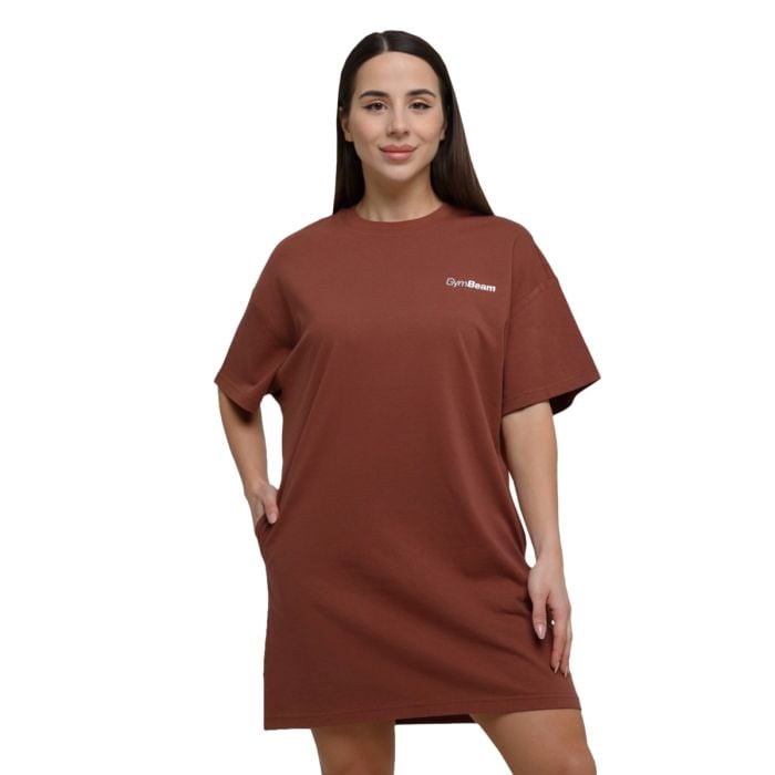 Damska sukienka T-Shirt Agile Root - GymBeam S