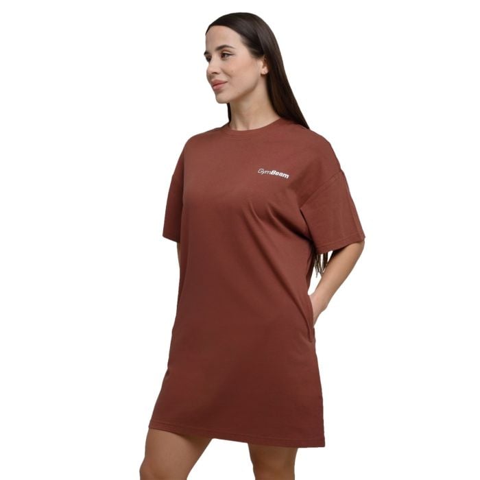 Damska sukienka T-Shirt Agile Root - GymBeam S