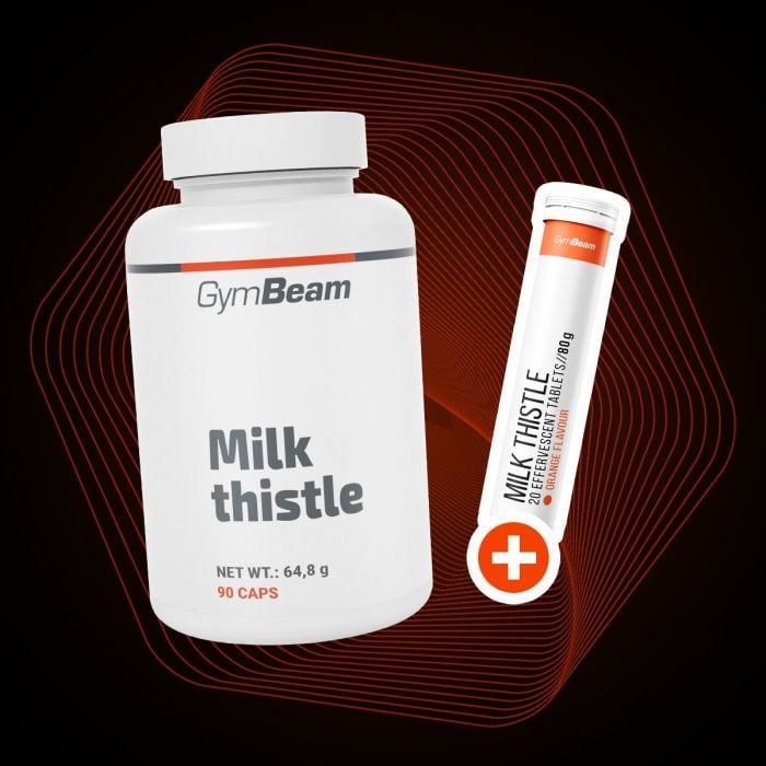 Ostropest plamisty - GymBeam 90 kaps
