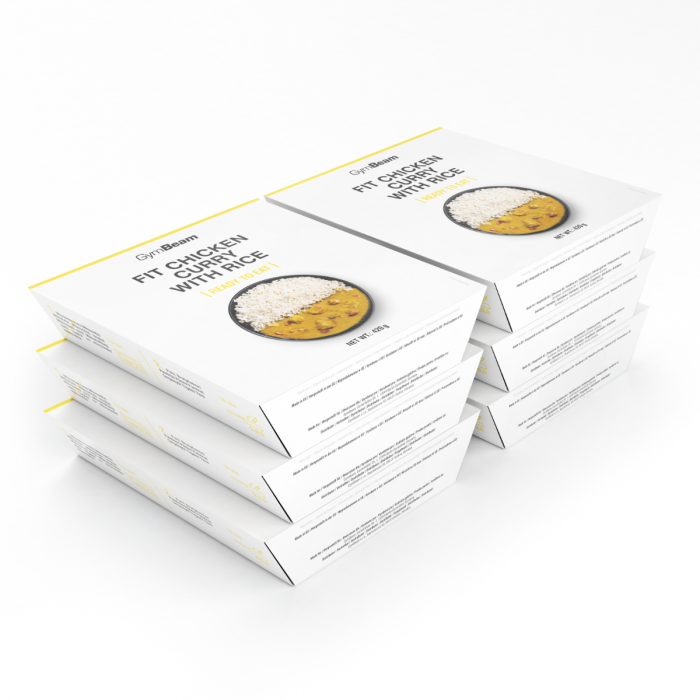 FIT Ready to Eat Kurczak curry z ryżem - GymBeam 420 g