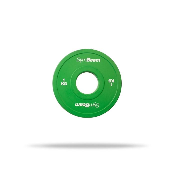 Gumowany talerz frakcyjny 51 mm - GymBeam 1 kg