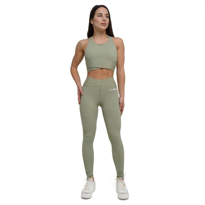 Damskie legginsy Agile Sage - GymBeam L