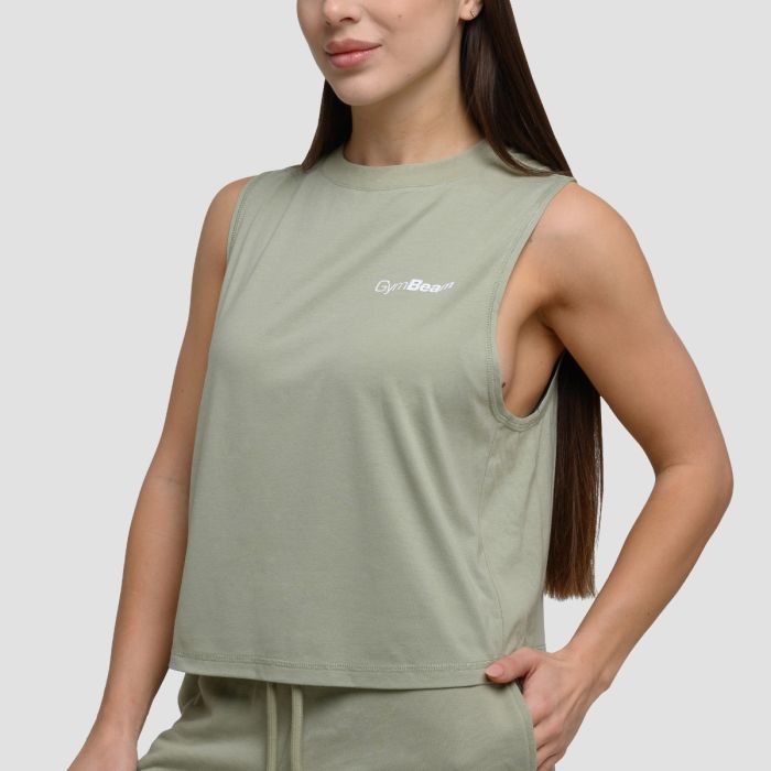 Damski Tank Top Agile Sage - GymBeam S