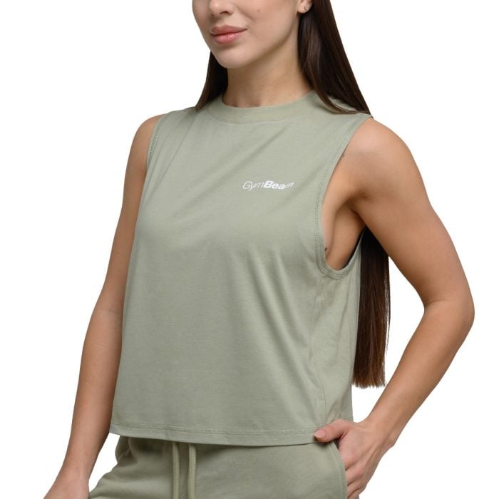 Damski Tank Top Agile Sage - GymBeam S
