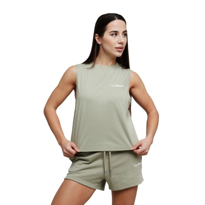 Damski Tank Top Agile Sage - GymBeam S
