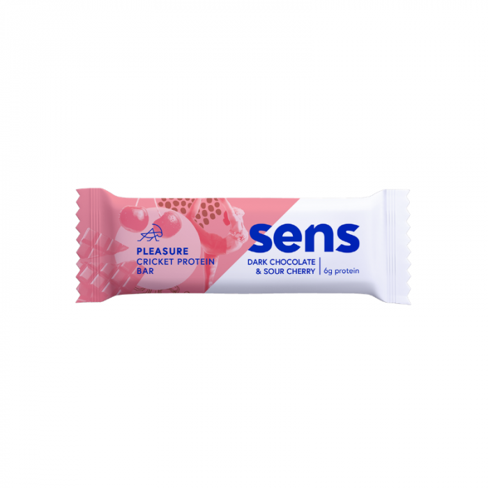 Baton proteinowy z mąki ze świerszczy Pleasure - SENS